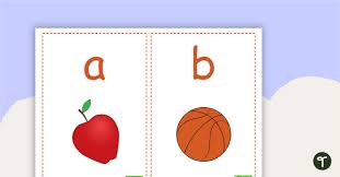 a z picture flashcards lower case