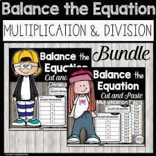 Balancing Equations Multiplication And