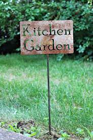 Buy Kitchen Garden Metal Garden Stake