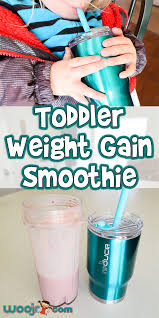 toddler weight gain smoothie recipe
