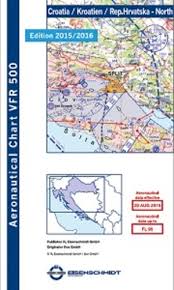 Vfr Icao Chart For North Croatia 2019
