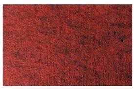 maroon non woven floor carpet for