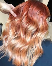 Intense copper (burnt orange) and blonde balayage and panels. 30 Trendy Strawberry Blonde Hair Colors Styles For 2020 Hair Adviser