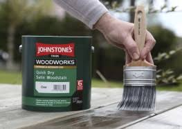 Woodworks Quick Dry Satin Woodstain By Johnstones Trade