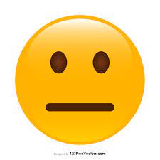Download the emoji, miscellaneous png on freepngimg for free. Neutral Face Emoji Vector Free