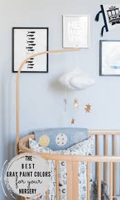 Fail Proof Gray Nursery Paint Colors In