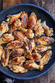 Too many in the fryer at one time will lower the oil's temperature and. Pan Fried Chicken Wings Extra Tender Craving Tasty