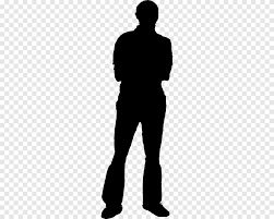 The image can be easily used for any free creative project. Silhouette Mann Person Afam Schwarz Und Weiss Computer Icons Png Pngegg