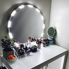 Lighted Mirror Led Light For Cosmetic Makeup Vanity Mirror Kit Walmart Com Diy Vanity Mirror Diy Vanity Mirror With Lights Makeup Vanity Mirror
