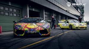 Lamborghini sc20, supercar, 2021 сars, 4k. Wrapstyle Shows Off Psychedelic Lamborghini Aventador Gtspirit