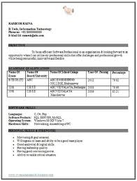 Format For MBA Freshers Free Download In Word PDF Resume Sample in Word Document  MBA Marketing   Sales  Fresher   Resume  Formats
