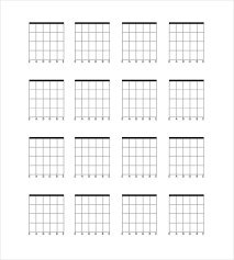5 Guitar Chord Chart Templates Doc Excel Pdf Free