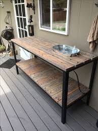 Outdoor Buffet Table Outdoor Kitchen