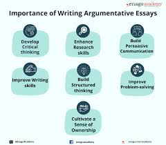 how to write an argumentative essay