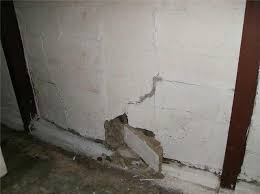 crumbling hilale mi basement saved