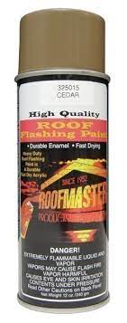Cedar Flashing Paint Roofmaster