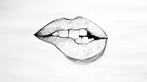 How to draw lips and tongue sticking out hello, in this video you will learn to draw lips and the tongue sticking out step by step. How To Draw Lips Step By Step Draw Lips By Using Pencil Drawing Lips With Teeth Youtube