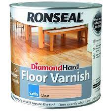 ronseal diamond hard floor varnish clear