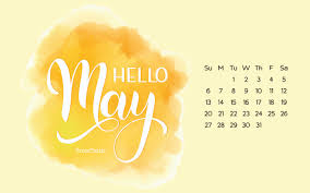 may 2018 o may desktop calendar