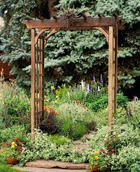 Wooden Arbor Garden Arbor Arbors Trellis