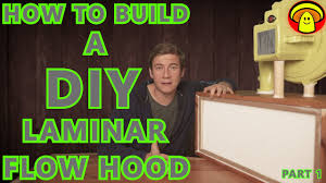 build a diy laminar flow hood