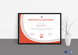 More graphic resources per day & thousands of exclusive designs Badminton Certificate Design Template In Word Psd
