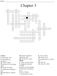 chapter 3 crossword wordmint