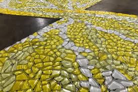 Lemon Squeeze Hand Cut Glass Mosaics