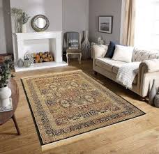 gem carpets black beige silk carpet