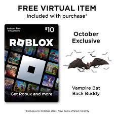roblox 10 digital gift card includes