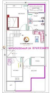 House Plan In 900 Square Feet 20 45 Ft