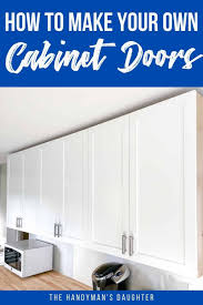 how to make shaker cabinet doors the