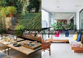 Difference Between A Terrace And A Balcony