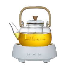 borosilicate glass teapot set tea pot