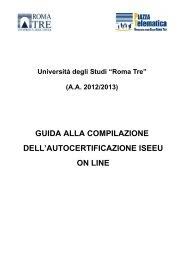 Portale dello studente dell'università degli studi roma tre. Istruzioni Per La Presentazione Del Piano Di Studi Studenti Iscritti Per L