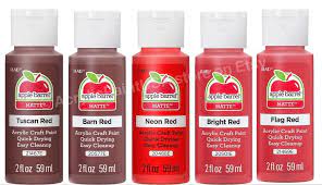 Apple Barrel Essential Reds 5 Pack