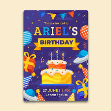 birthday party invitation images free