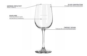 Libbey 7510 1178n Wine Glass 16 Oz Capacity