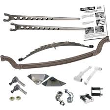 straight axle front suspension kit