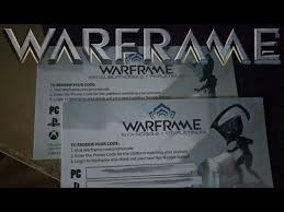 warframe 10x plat code giveaway