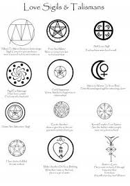 Love Sigils And Talismans Magic Symbols Pagan Symbols