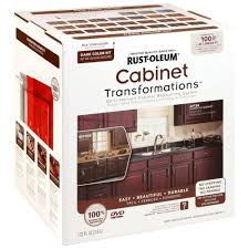 rust oleum transformations dark color cabinet kit 9 piece 258240 rustoleum kitchen cabinet paint kit