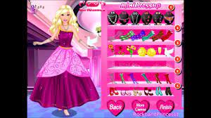 barbie dress up gameake up games