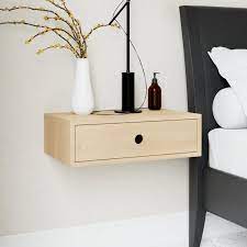 Floating Nightstand With Drawer Mid