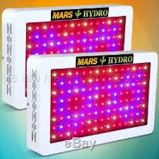 2pcs Mars Hydro 600w Led Grow Lights Panel Full Spectrum Indoor Plant Veg Flower