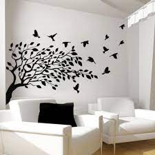 Tree Wall Decals Vinyl Bird Sticker