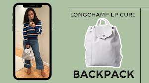 longch le pliage cuir xs backpack