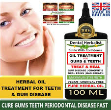pure herbal oil remedy for gum disease
