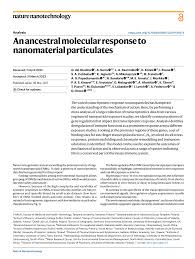 pdf an ancestral molecular response to