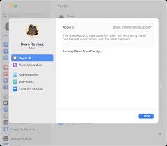 leave family sharing apple support in